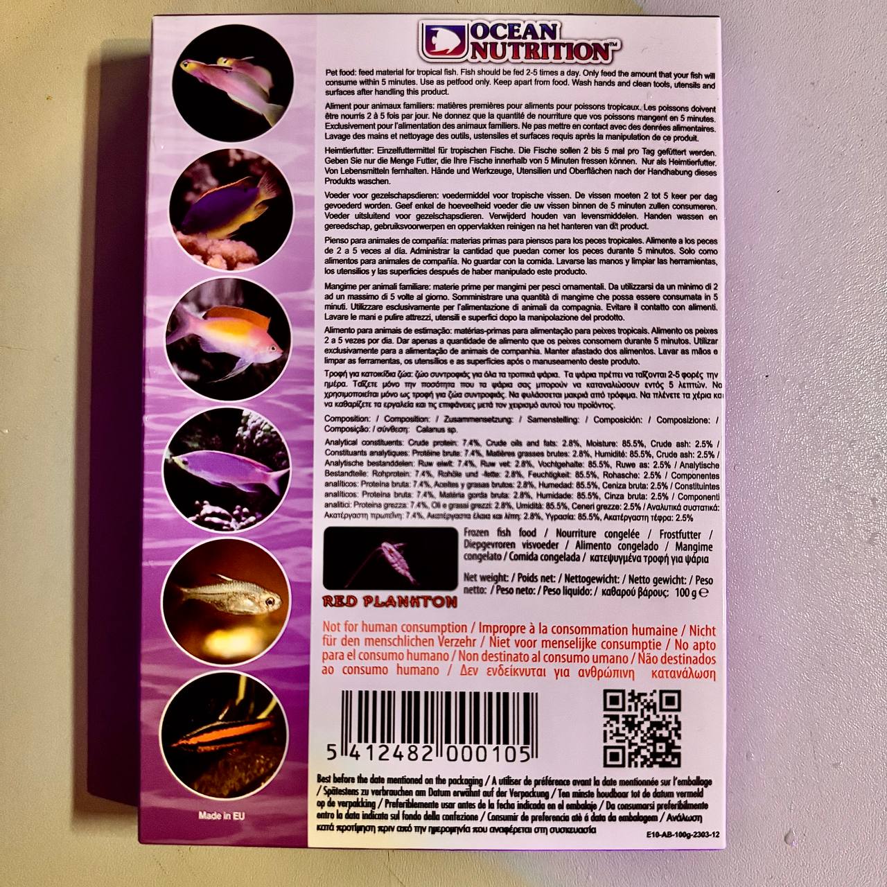 ON Frozen Red Plancton 100g - Зображення 3